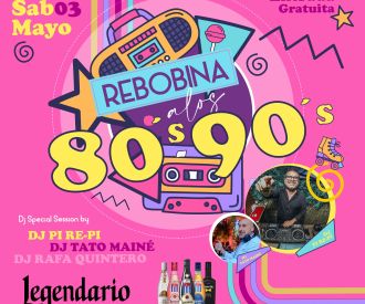 Rebobina a los 80's y 90's