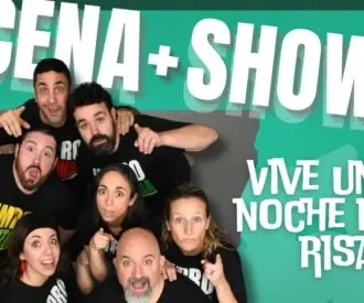 Cena + Show Impro cía Acatomba