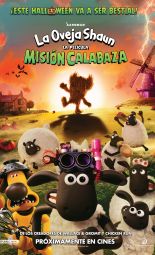 Cartel de la película La oveja Shaun: Misión calabaza