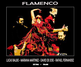 Flamenco: Lucas Balbo, Mariana Martinez, David de Jose y Rafael Fernandez