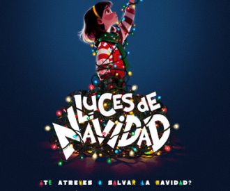 Luces de navidad - Teatros Luchana