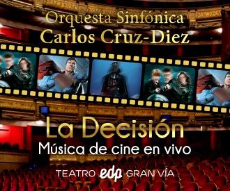 Orquesta Sinfónica Carlos Cruz – Diez. La Decisión. Música de cine en vivo