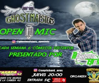 Ghostmaisters Open mic