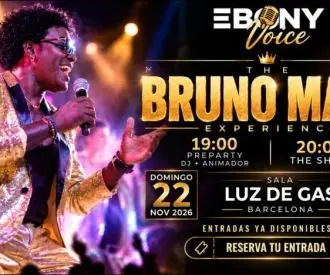 EbonyVoice - The Bruno Mars Experiencie