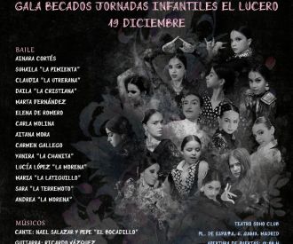 Gala Flamenca Becados Jornadas Infantiles el Lucero