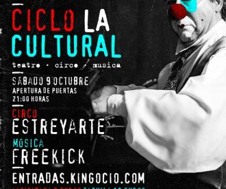 La Cultural Circo y Música presenta: Estreyarte