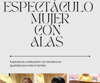 Escenica Mujer con Alas