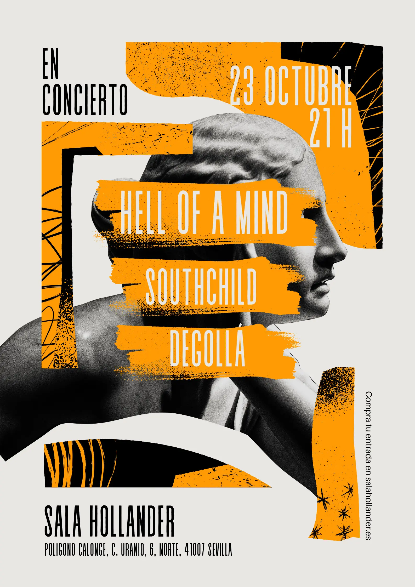 Hell of a Mind + Southchild + Degollá