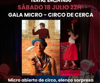 Gala Micro Abierto - Circo de Cerca