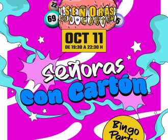 Señoras con Cartón