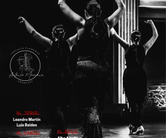 Con el Flamenco en sus Tacones