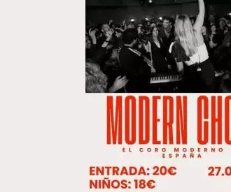Modern Choir Live Experience