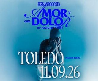 Fernando Costa en Toledo - Amor y Dolor Tour 10º Aniversario -Bono Cultural