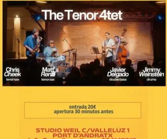The Tenor 4tet Chris Cheek + Matt Renzi + Javier Delgado + Jimmy Weinstein