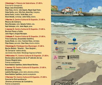 Noche de Ballet Caprichos Musicales de Comillas