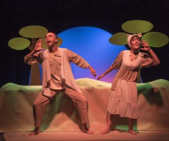Segillé, el Porquet Verd Blau - cia la Carreta Teatre
