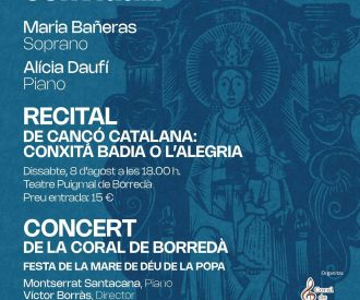 Recital de cançó Catalana: Conxita Badia O l'Alegria