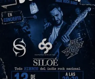 Sonora! Indie Rock Band en la Sala Cien por Cien