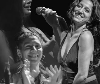 Inés Cuello, Marina Ruiz Matta y Eliana Zarabozo