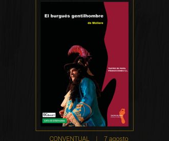El burgués gentilhombre, Cía Teatro de Papel