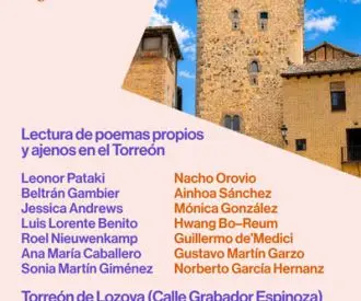 Lectura Poemas Propios y Ajenos en el Torreón - hay Festival Segovia
