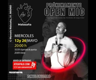 Open Mic - Así sí Malasaña