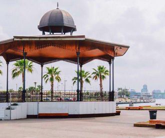 La pérgola de la Marina de Valencia