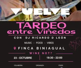 Tardeo entre Viñedos