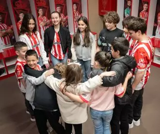 Gymkana infantil en Estadio El Molinón