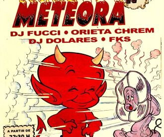 Sauna Meteora # 7: dj Fucci + Orieta Chrem + dj Dolares + fks