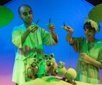 Jajilé, el Cerdito Verde Azul