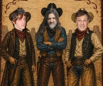 Luis Álvaro, Fernando Moraño y Mariano Potel