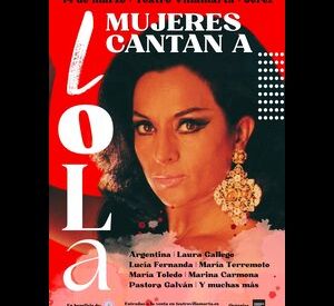 Mujeres cantan a Lola Flores