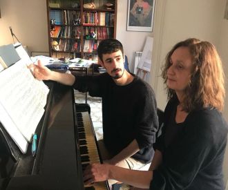 David Aguilar i Elke Sanjosé