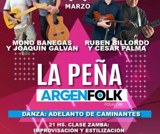 La Peña de Argenfolk de Marzo