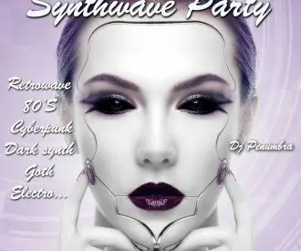 Synthwave Party Lady Morte - Retrowave-dark Synth-electro