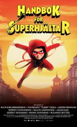 Cartel de la película Manual para superhéroes. La máscara roja