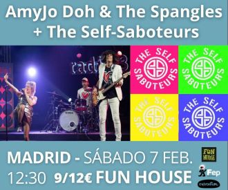 Amyjo Doh & The Spangles + The Self-Saboteurs