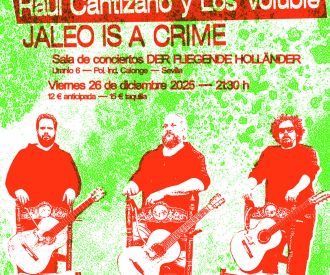 Zona acordonada + Jaleo is a crime