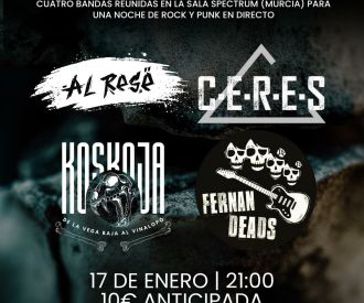 Ceres, Al Resé, Koskoja y Fernandeads