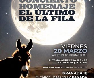 El Último de la Fila, Concierto Homenaje