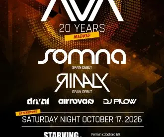 Stellar Sounds presenta AVA Night