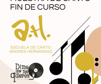 Muestra de canto fin de curso A.H.