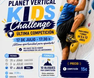 Planet Vertical Kids Challenge Competición
