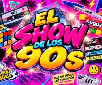 El show de los 90s. Para reir, cantar y bailar