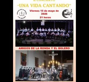 Una vida cantando — Amigos de la ronda y el bolero - Amigos de la ronda y el bolero / Noches de mi ribera
