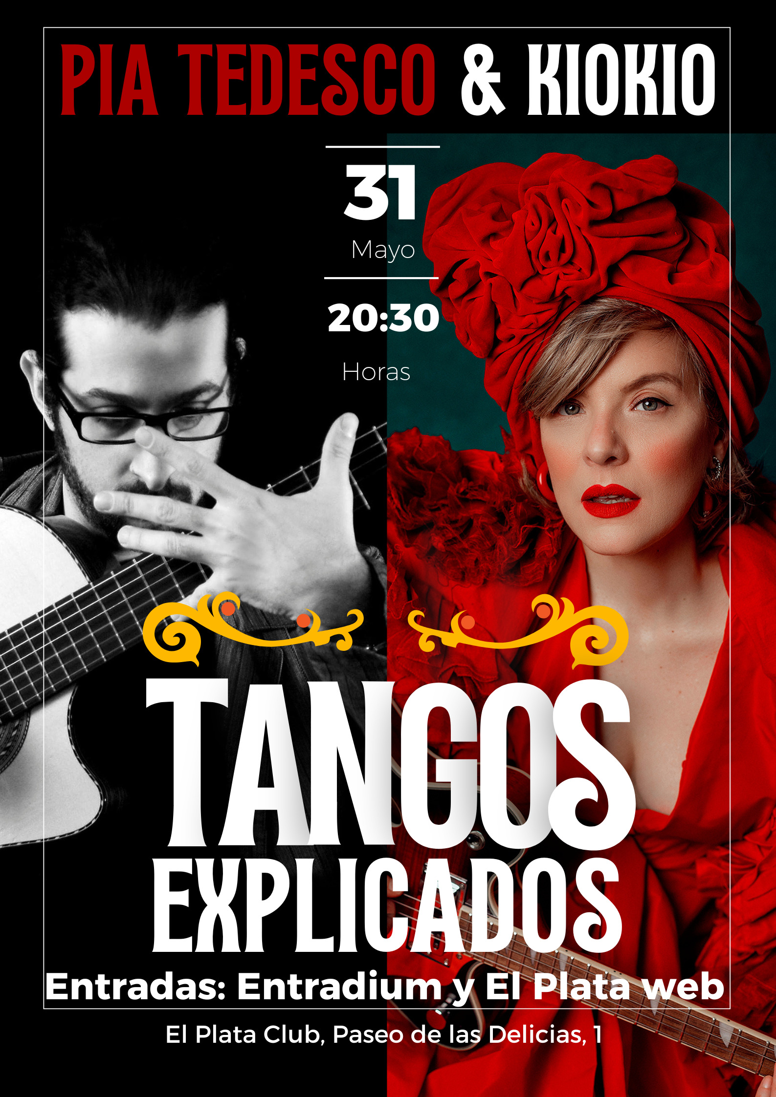 Tangos Explicados - pía Tedesco & Kiokio 2025 | Taquilla.com