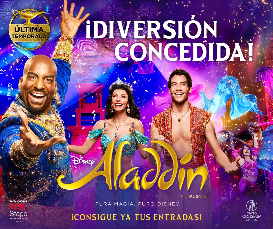 Aladdín, el musical 2026 | Taquilla.com
