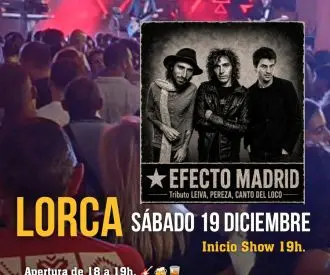 Efecto Madrid - Tributos Leiva, Pereza y Canto del Loco