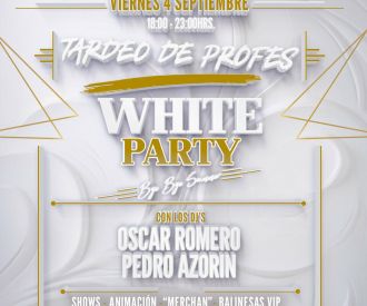 Tardeo de Profes White Party en Hotel Indico Rock